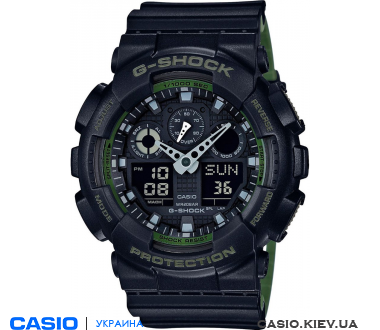 GA-100L-1AER, Casio G-Shock