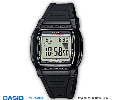 W-201-1AVEF, Casio Standard Digital