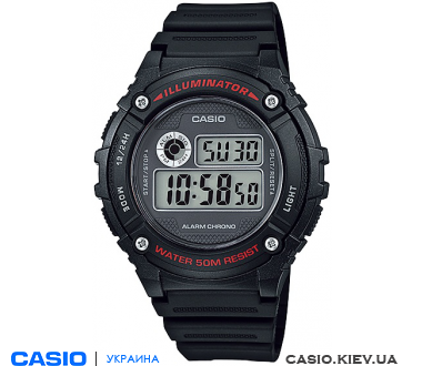 W-216H-1AVEF, Casio Standard Digital